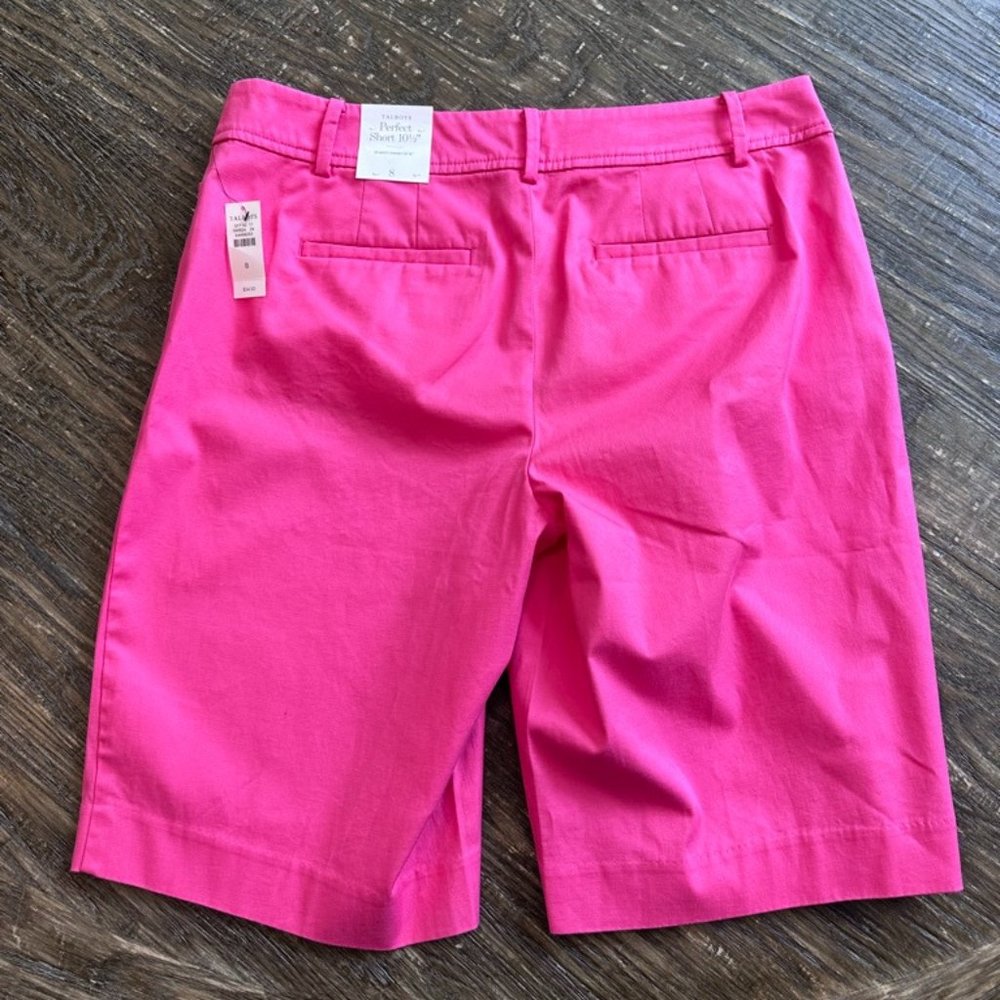 Women’s Talbots Perfect Shorts NWT Size 8 Hot Pink